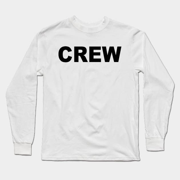 CREW Shirt Long Sleeve T-Shirt by Totallytees55